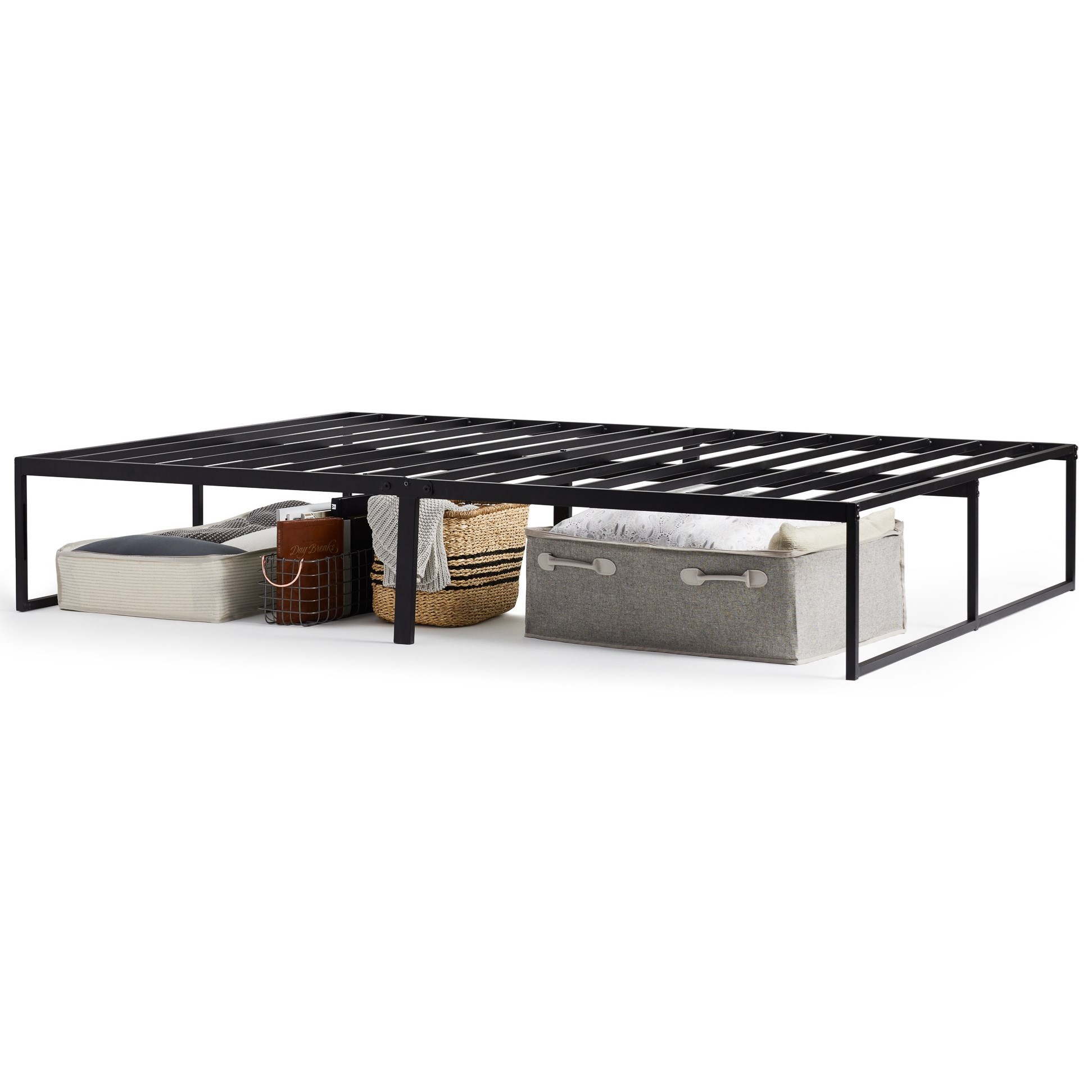 Malouf Weekender14 Metal Platform WK14KDBKPF KD King 14" High Metal